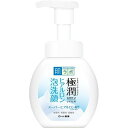 うるおいへのこだわり「極潤」シリーズ ●高い保水力で知られるヒアルロン酸の2倍もの水分を抱えることができるスーパーヒアルロン酸(うるおい成分：アセチルヒアルロン酸Na)や、 水で流した後も肌に吸着して残る肌吸着型ヒアルロン酸(うるおい成分：ヒアルロン酸ヒドロキシプロピルトリモニウム)、保湿力の高いワセリンを配合 ●うるおい感と心地よい洗い上がりにこだわっています。 ●「ヒアルロン泡洗顔」はメイクも落とせる泡洗顔料 ※リニューアルに伴い、パッケージ・内容等予告なく変更する場合がございます。予めご了承ください。 名称 肌ラボ 極潤 ヒアルロン泡洗顔 内容量 160ml 成分 水、BG、ココイルグルタミン酸2Na、PEG-8、コカミドプロピルベタイン、ラウリン酸PEG-80ソルビタン、コカミドDEA、グリセリン、ココイルメチルタウリンタウリンNa、ソルビトール、アセチルヒアルロン酸Na(スーパーヒアルロン酸)、ヒアルロン酸ヒドロキシプロピルトリモニウム(肌吸着型ヒアルロン酸)、ワセリン、クエン酸、ポリクオタニウム-7、BHT、EDTA-2Na 注意点 肌に異常がある時は使用しないこと。 使用中、又は使用後日光にあたって、肌に異常が現れた時は使用を中止し、皮フ科専門医等へ相談すること。 高温・低温・直射日光を避け密栓して保管すること。 目に入らないように注意し、万一目に入った場合は、こすらずにすぐに洗い流すこと。 なお、異物感など異常が残る場合は眼科医に相談すること。 乳幼児の手の届かないところに保管すること。 区分 日本製/化粧品 メーカー ロート製薬 広告文責 株式会社LUXSEED 092-710-7408 配送について 代金引換はご利用いただけませんのでご了承くださいませ。 通常ご入金確認が取れてから3日&#12316;1週間でお届けいたしますが、物流の状況により2週間ほどお時間をいただくこともございます また、この商品は通常メーカーの在庫商品となっておりますので、メーカ在庫切れの場合がございます。その場合はキャンセルさせていただくこともございますのでご了承くださいませ。 送料 送料無料