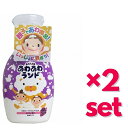 ギフトセット 【2セット】 白元アース あわあわランド ぶどうの香り 300mlバスグッズ おすすめ入浴剤 お風呂 温泉成分 保湿成分 プレゼント お礼 挨拶 モモの葉エキス ファミリー キッズ 子供 泡風呂