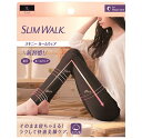 【2セット】 スリムウォーク スキニールームウェア ブラック Lサイズ ×2セットSLIMWALK スパッツ 着圧 インナー 骨盤サポート お腹すっきり 美脚 ヒップアップ パジャマ 就寝時(4)