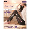 スリムウォーク スキニールームウェア ブラック LサイズSLIMWALK スパッツ 着圧 インナー 骨盤サポート お腹すっきり 美脚 ヒップアップ パジャマ 就寝時