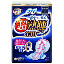 【15日～16日1:59まで】P5倍!! ソフィ 超熟睡ガード 33cm 羽つき 14枚 紙ナプキン 特に多い夜用 多い夜 夜用 忙しい昼用 多め 生理用品 ユニ・チャーム 肌ざわり 漏れ 表面サラサラ おすすめ 40cm 吸収力 羽付き 肌さらさら感 やさしい 長時間吸収 ギャザー 横モレ