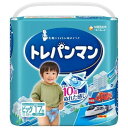 トイレトレーニング専用パンツ トイレトレ—ニングパンツ「トレパンマン」は、おしっこ実感シート搭載で、おむつの10倍ぬれた感じを実感できます。※当社製品比 トイレに行けたりおしっこに成功したら、トレパンマンについているごほうびシールを台紙に貼って、お子様のやる気をアップ！ お知らせサインをお子さまと一緒に確認。「おしっこでてるね！」とおしっこしていることを教えてあげましょう。 ブルーは、かっこいいブルーのお兄ちゃんパンツでやる気アップ！ 名称 トレパンマン ブルー ビッグサイズ 枚数 17枚入り×2セット 体重 12kg〜22kgまで 原材料 表面材：ポリオレフィン・レーヨン不織布 吸水材：綿状パルプ、吸水紙、高分子吸水材 防水材：ポリオレフィンフィルム 止着材：ポリオレフィン 伸縮材：ポリウレタン 結合材：スチレン系エラストマー合成樹脂 外装材：ポリエチレン 区分 日本製/日用品 メーカー ユニ・チャーム 広告文責 株式会社LUXSEED 092-710-7408 配送について 代金引換はご利用いただけませんのでご了承くださいませ。 通常ご入金確認が取れてから3日&#12316;1週間でお届けいたしますが、物流の状況により2週間ほどお時間をいただくこともございます また、この商品は通常メーカーの在庫商品となっておりますので、メーカ在庫切れの場合がございます。その場合はキャンセルさせていただくこともございますのでご了承くださいませ。 送料 送料は基本無料※ただし、北海道・沖縄・離島は別途お見積りとなります。