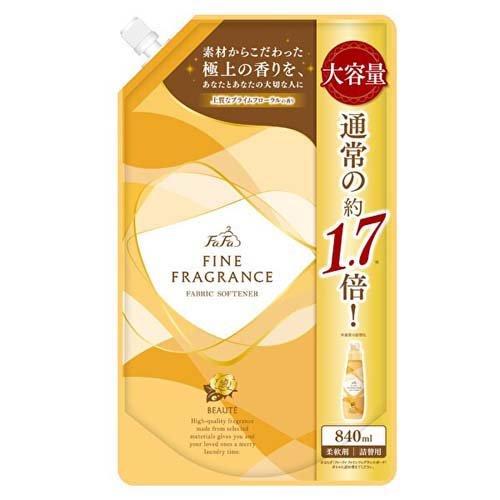 【6セット】 ファーファ ファインフレグランス 柔軟剤 ボーテ 詰替え 840ml つめかえ 柔軟剤 抗菌 衣類 洋服 部屋干し 洗濯 洗剤 防臭 ニオイ フローラル ファーファ FaFaのサムネイル