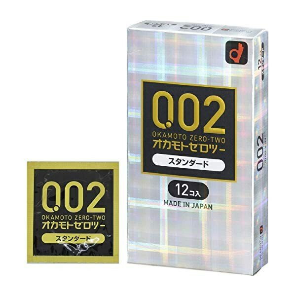 オカモト ゼロツーEX 002 12個入り コンドーム ゴム 避妊具 避妊用品 スキン 男性 日本製