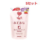 【5セット】 アラウ. 泡ハンドソープ 詰替用 500mL arau. ハンドソープ つめかえ 植物性 シソ ローズマリー 天然エキス 肌にやさしい 低刺激 ラ...