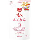 アラウ. 泡コンディショナー 詰替用 450mL つめかえ arau. 弱酸性 髪ダメージ やわらかい ツヤ 合成界面活性剤 リン酸塩 エデト酸塩 合成香料 着色料 保存料 無添加 シソ カミツレ 天然エキス キシキシしない ラベンダー ライム 低刺激