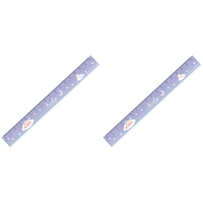 【マラソン中 P5倍】 【2セット】 星のカービィ スリム17センチ 定規 PUPUPU STARLIGHT ものさし カービィ 子供 文房具 新学期 キャラクター文具 プレゼント カミオジャパン