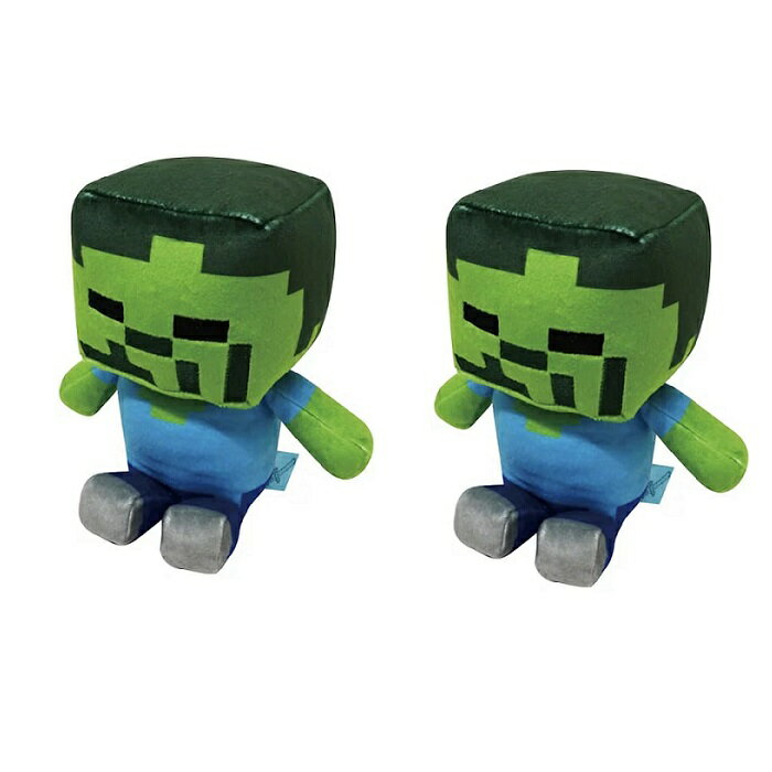 樂天商城 - 【マラソン中 P5倍】 【2セット】 ケイカンパニー Minecraft マインクラフト コレクションぬいぐるみ ゾンビ ぬいぐるみ マイクラ キッズ 子供 マイクラグッズ プレゼント ギフト 誕生日