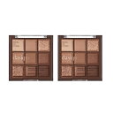 【2セット】 デイジーク シャドウパレット #11 Chocolate Fudge dasique アイシャドウ ブラウン チョコレートファッジ ハイブランド ...