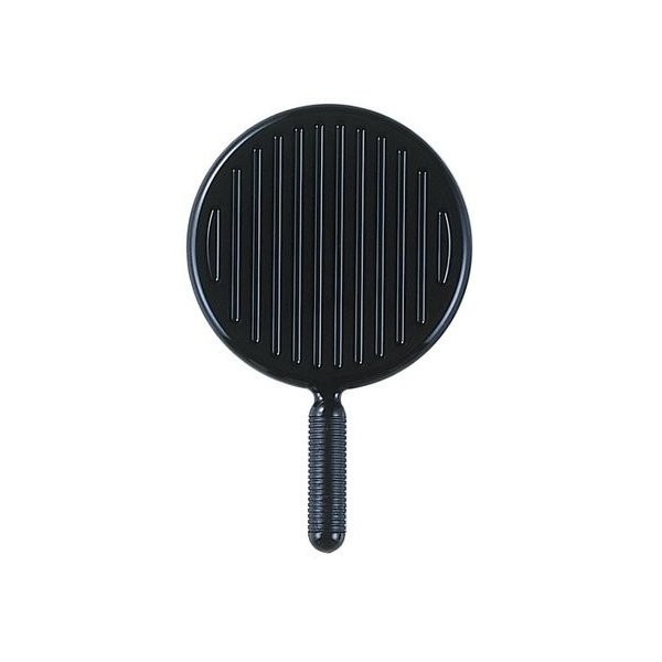 【ブラックフライデー P5倍】 リビエール 丸形ハンドミラー ブラック ハンドミラー 手鏡 ヤマムラ Y-1307