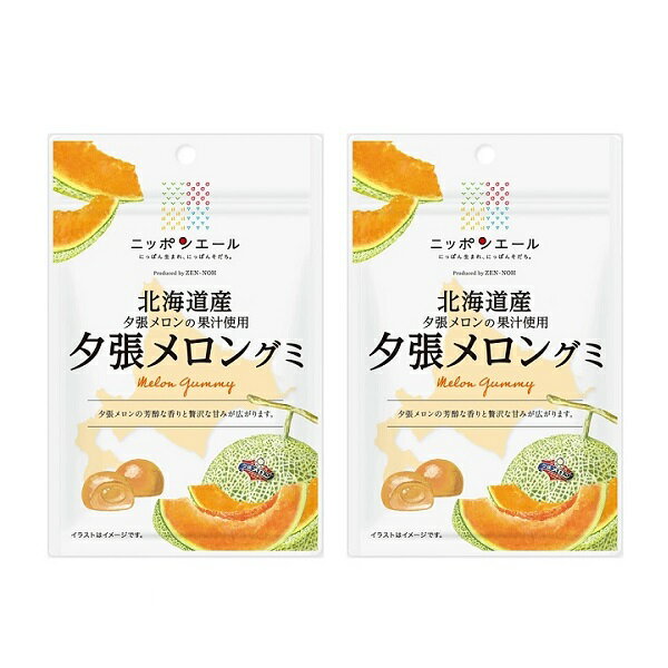 【ブラックフライデー P5倍】 【2セット】 北海道産 夕張メロン グミ 40g グミ 子ども お菓子 おやつ 駄菓子 息抜き デスクお菓子 デスクワーク 人気...