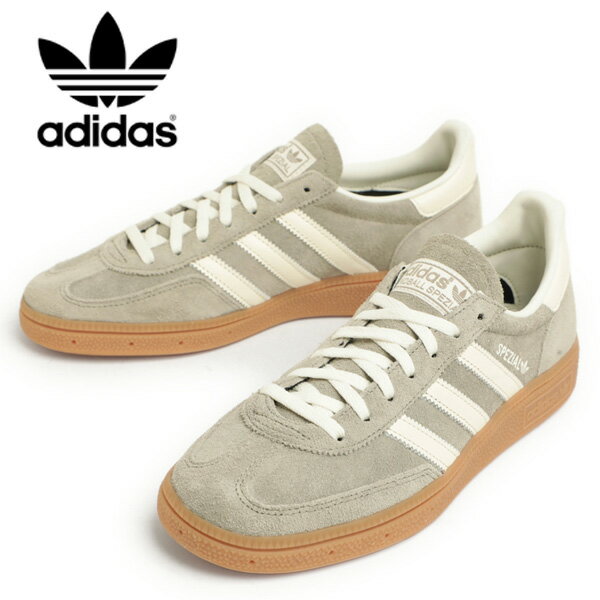 adidas アディダス ハンドボール スペツィアル HANDBALL SPEZIAL レディース スニーカー ローカット レースアップ 合成皮革 スエード IG1966 グレーのサムネイル