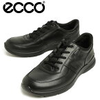 ECCO エコー スニーカー メンズ シューズ スニーカー レースアップ レザー GORE-TEX ゴアテックス FRUIDFORM IRVING 511614 01001 BLACK ブラック