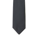 THE SOLE ザ ソール ネクタイ かすみ綾 シルク 無地 8cm幅 TS-TIE8-SOL001 グレー 148×8