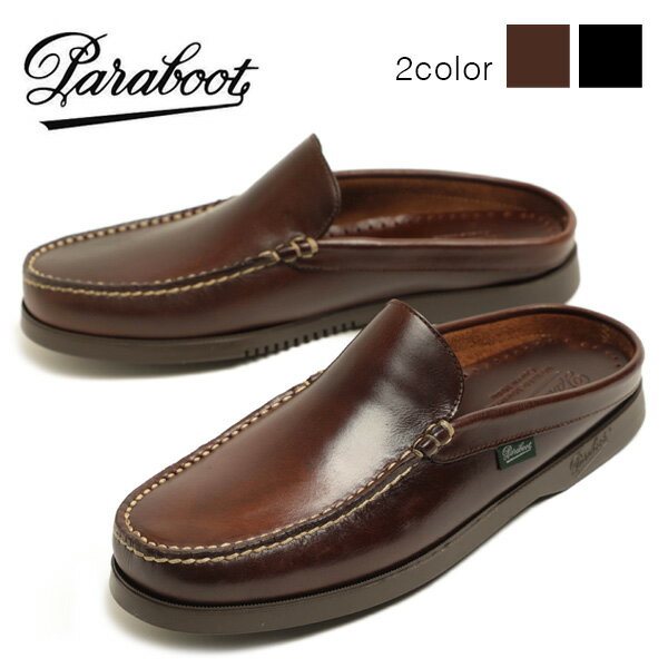 パラブーツ PARABOOT サンダル サボ BAHAMAS バハマ メンズ レザー リス 142203 AMERICA ブラウン 142212 NOIR ブラック