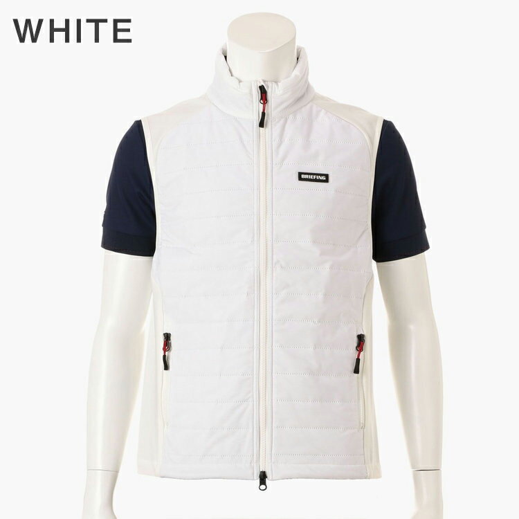 BRIEFING ブリーフィング MENS PADDED VEST ベスト 中綿あり BRG203M26 WHITE/ホワイト NAVY/ネイビー BLACK/ブラック 2