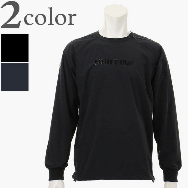 BRIEFING ֥꡼ե MENS WIND PULLOVER Ķ 4WAYȥå 롼ͥå ץ륪С BRG231M35 BLACK / ֥å NAVY / ͥӡ