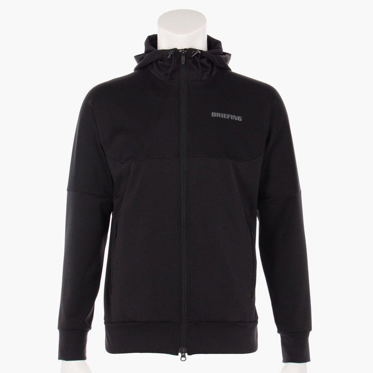 BRIEFING ブリーフィング ナイロン ジップアップ パーカー MENS PERFORMANCE PARKA BLOUSON BRM233M01 BLACK ブラック