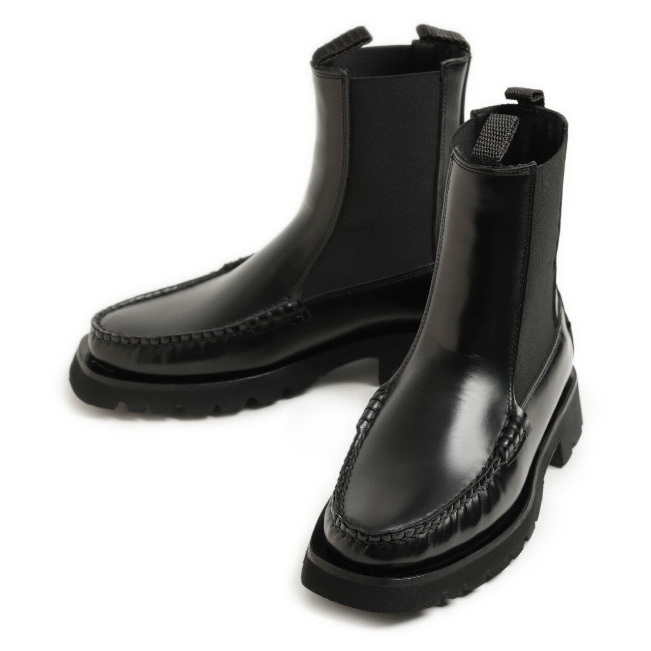 HEREU ヘリュー レディース ブーツ サイドゴア ALDA SPORT アルダ スポーツ レザー カーフ スクエアト..