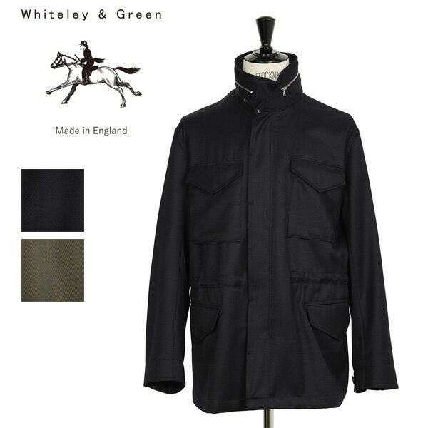Ź Sugawara Ltdˤ㤨Whiteley & Green ۥ磻ȥ꡼  ꡼ M-65 եɥ㥱å Meltham II Cavalry Twill MELTHAM NAVY ͥӡ MINK ߥ󥯡פβǤʤ220,000ߤˤʤޤ