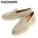 【日本初上陸! 国内菅原靴店のみの取り扱い】MAGNANNI マグナーニ レディース シューズ スリッポン スエード ラバーソール 25986 BONE グレー...