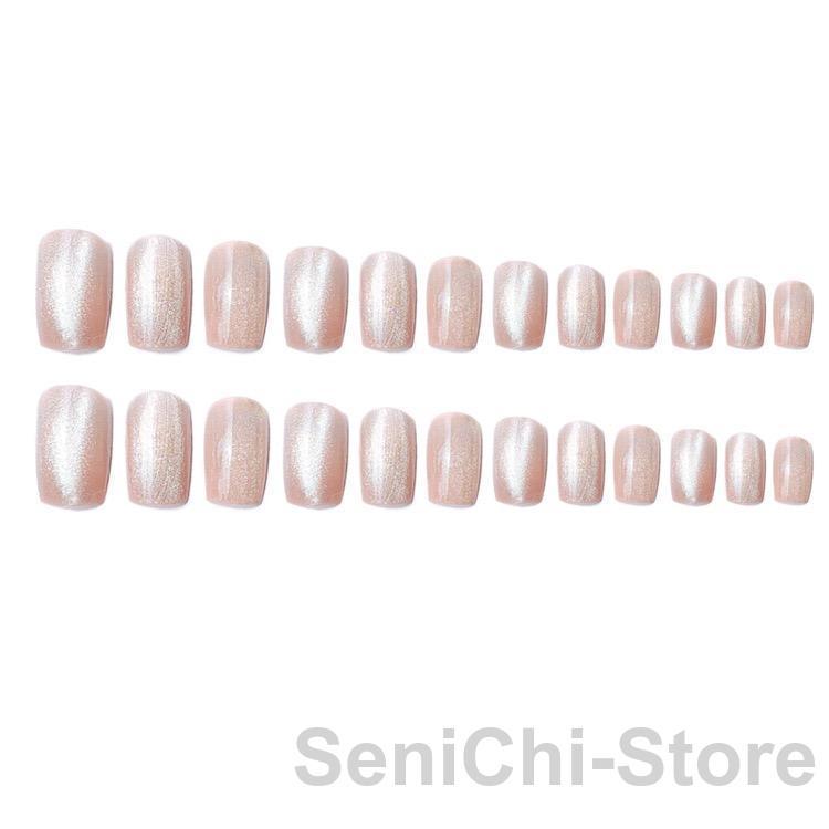 ネイルチップ ショート シール ハート パール キラキラ かわいい 24枚入り グミシール付き花柄 つけ爪 ショートオーバル 着脱簡単 ファッション