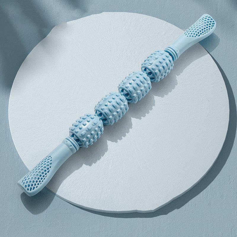 シュガースプリングのマッサージローラー マッサージスティック マッサージ棒 筋膜ローラー フォームローラー 筋膜リリース 太もも 腰痛 ふくらはぎ むくみ ほぐし｜アングル2