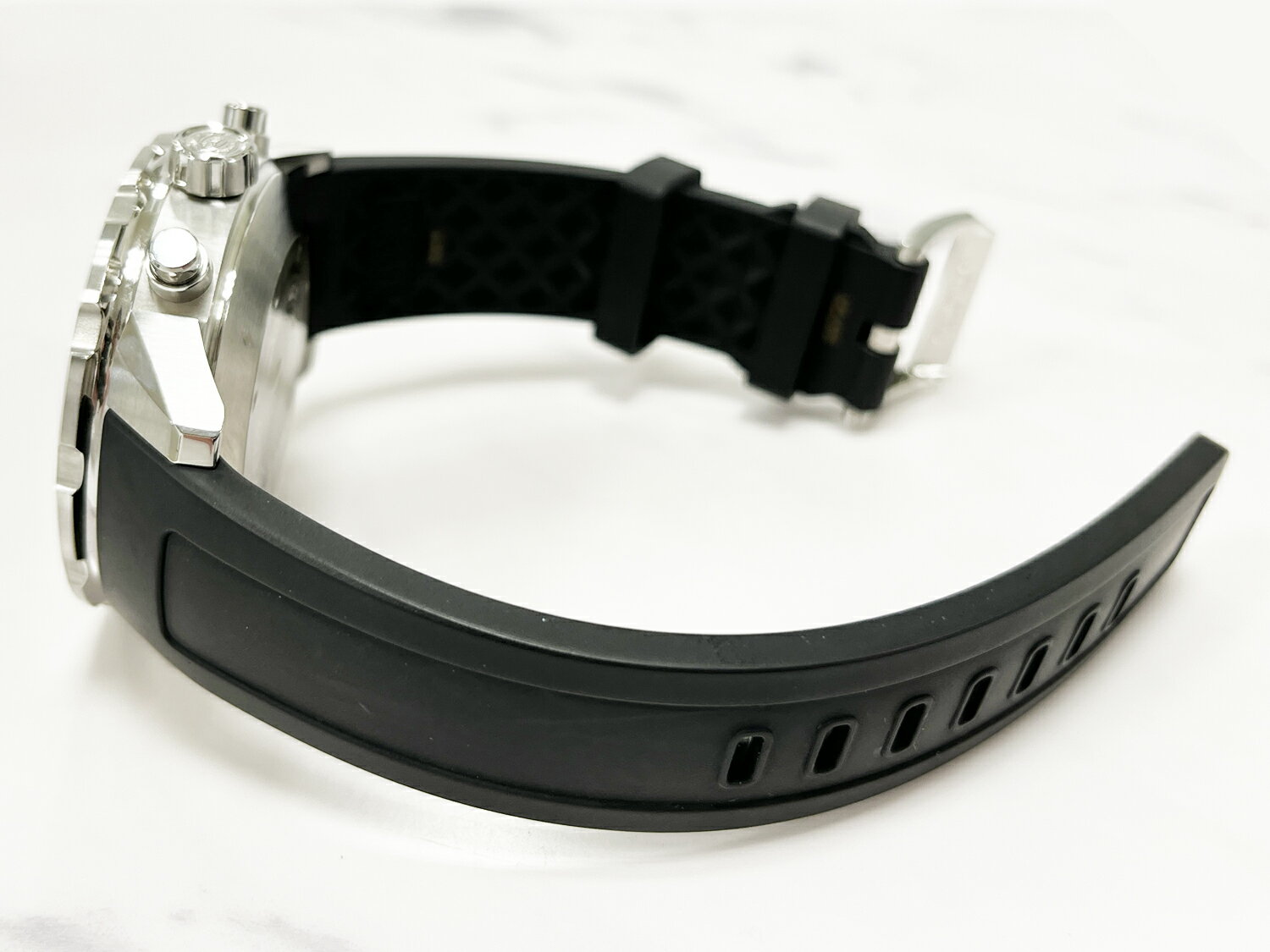 【中古】IWC アクアタイマー クロノグラフ IW376709 ブラック文字盤 自動巻 メンズ 腕時計 仕上げ済