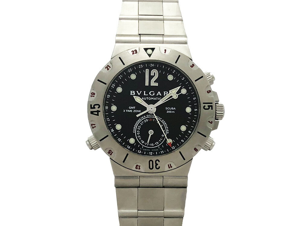 楽天 Bvlgari ブルガリ スクーバ Gmt メンズ腕時計 Sd38sgmt 自動巻 ポリッシュ済 現金特価 Www Lgbthistorymonth Com