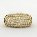 【中古】 K18 ダイヤ サファイヤ ファッションリング 11号 D1.50ct S0.55ct 9.0g 指輪(4)