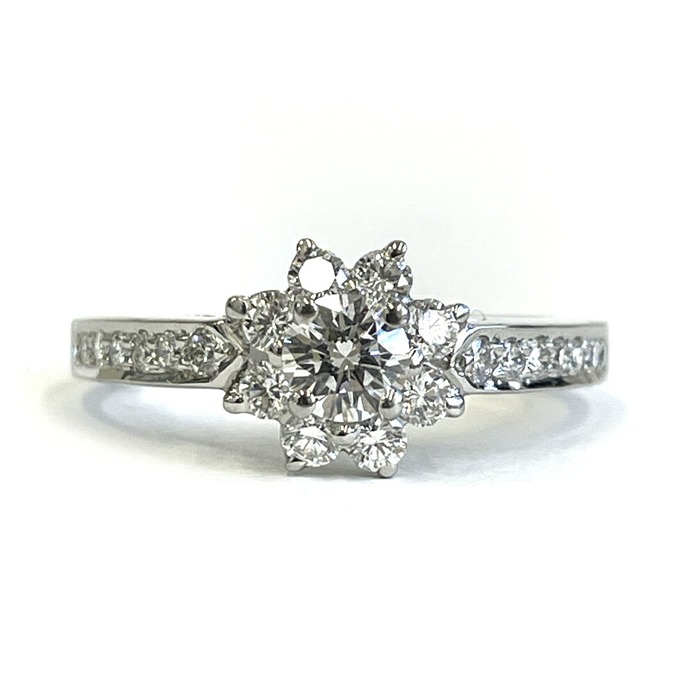 中古 ティファニー TIFFANY＆CO フローラダイヤモンド リング プラチナ PT950 11.5号 指輪 sugi46-10002662 すぎ質店 楽天市場店 サンプル画像3