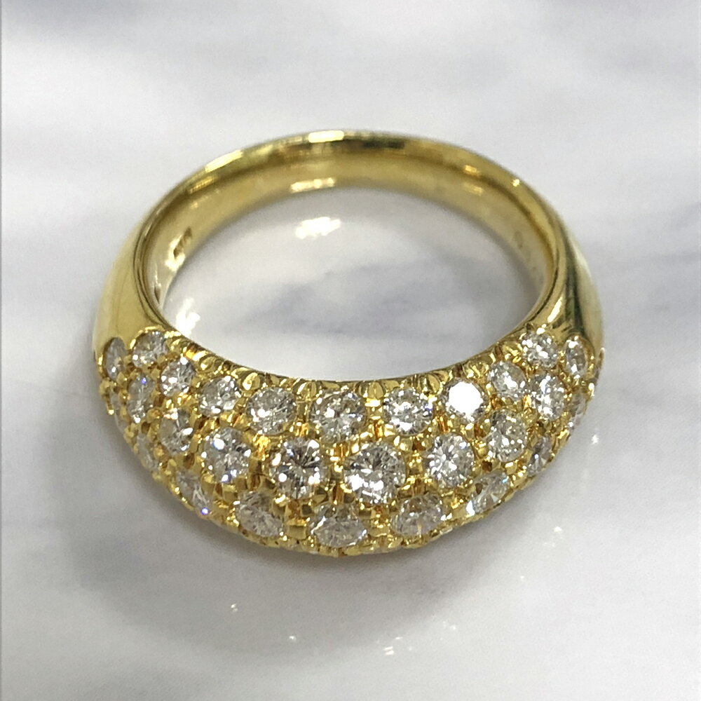 乐天商城 - 【中古】K18　ダイヤ　ファッションリング　D 2.00ct　8.4g