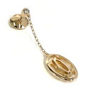 【中古】カルティエ CARTIER ロゴドゥーブルC ダイヤ ピアス K18PG ピンクゴールド ピアス片方 2.5g(4)