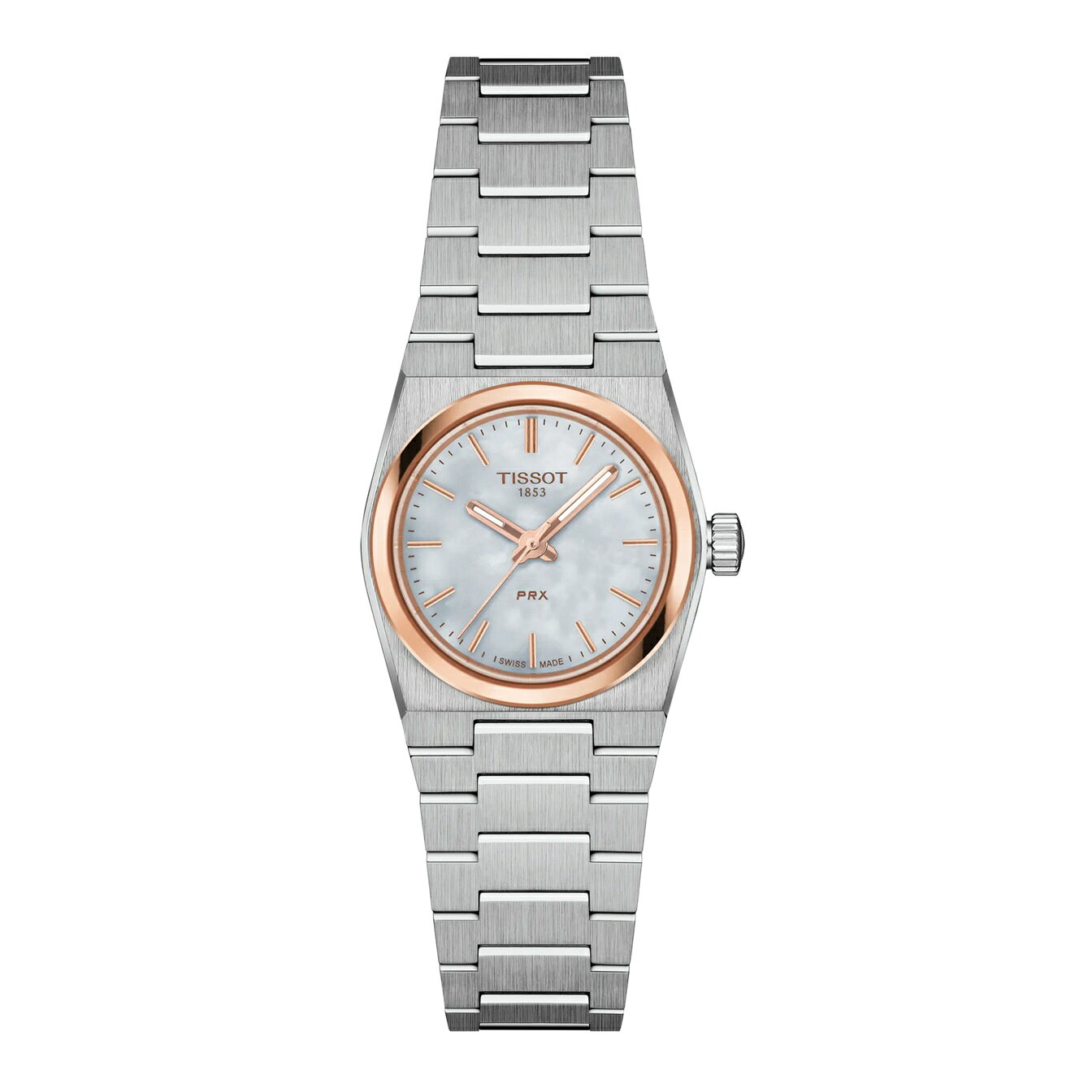 【正規品】 TISSOT PRX T137.010.21.111.00 クオーツ ケースサイズ25mm レディース ティソ ピーアールエックス ホワイトマザーオブパール文字盤 正規保証2年