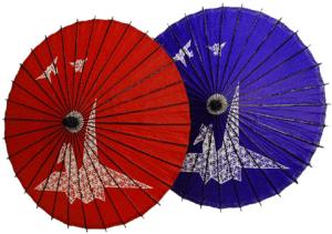 日傘 折鶴