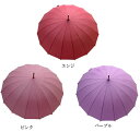 和傘洋傘 16本骨桜55cm