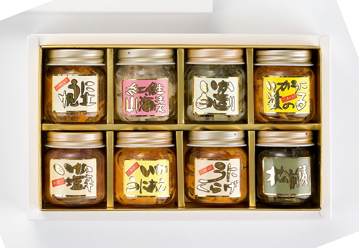 北の彩時記（いかうに数の子・うにくらげ・松前漬け等8種）のサムネイル