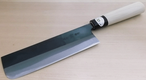 菜切り包丁(両刃作りですから、左利きの方でもOKです。)