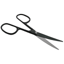 【ゆうパケット対応】関 味好 ゴム切りバサミ 反り 135 はさみ ゴム切り その1