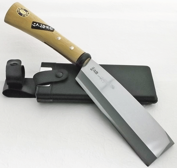 鞘鉈 サヤナタ 鞘なた 普及品 片刃165