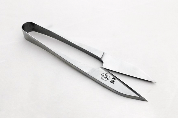 糸切り小ばさみ　左利き用　丸修　爪型　ハサミ 左利き　【ゆうパケット対応】糸切り小バサミ