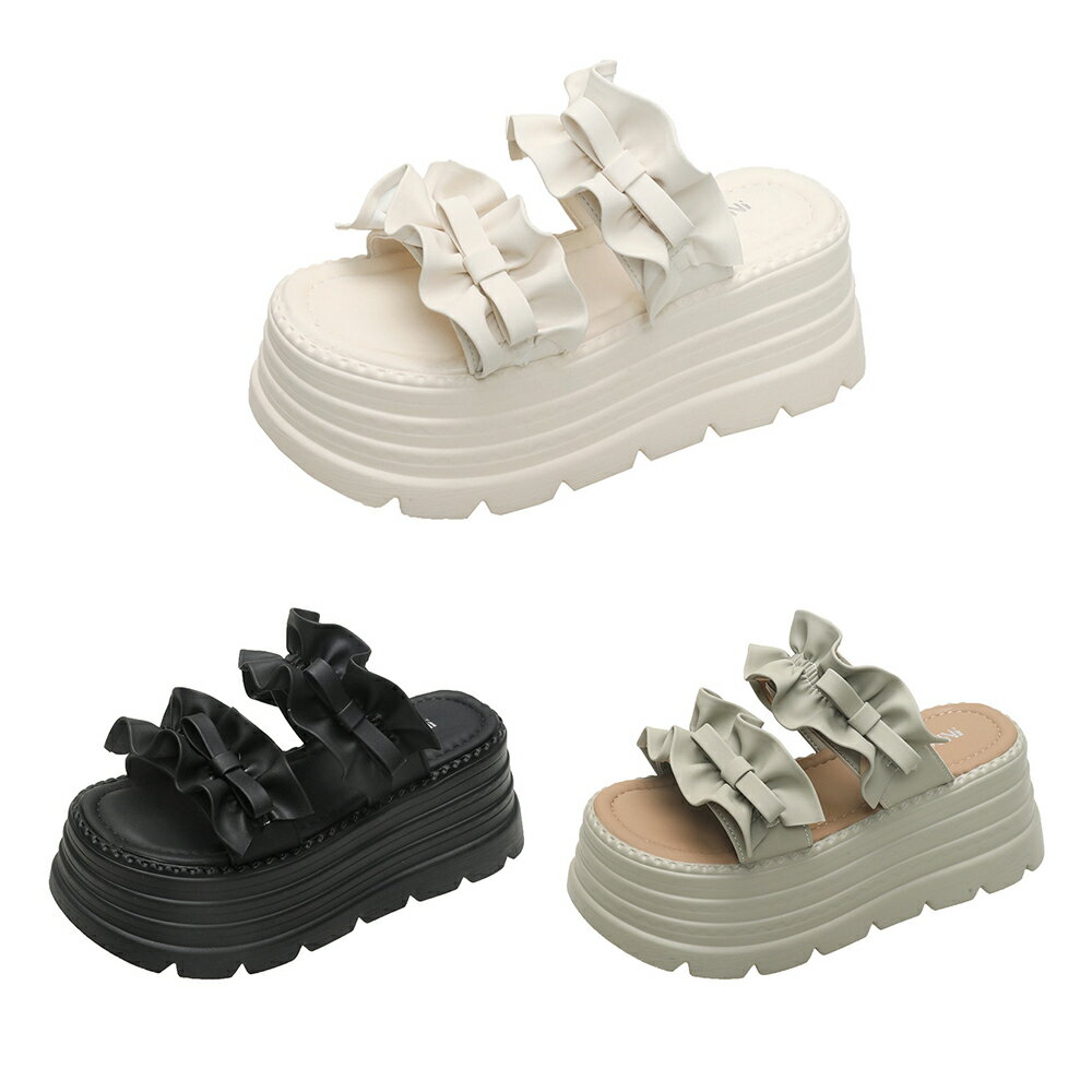 ミュールサンダル 8CM厚底 スリッパ レディース 歩きやすい 美脚 おしゃれ 痛くない おしゃれ カジュアル 22.0cm-24.5cm