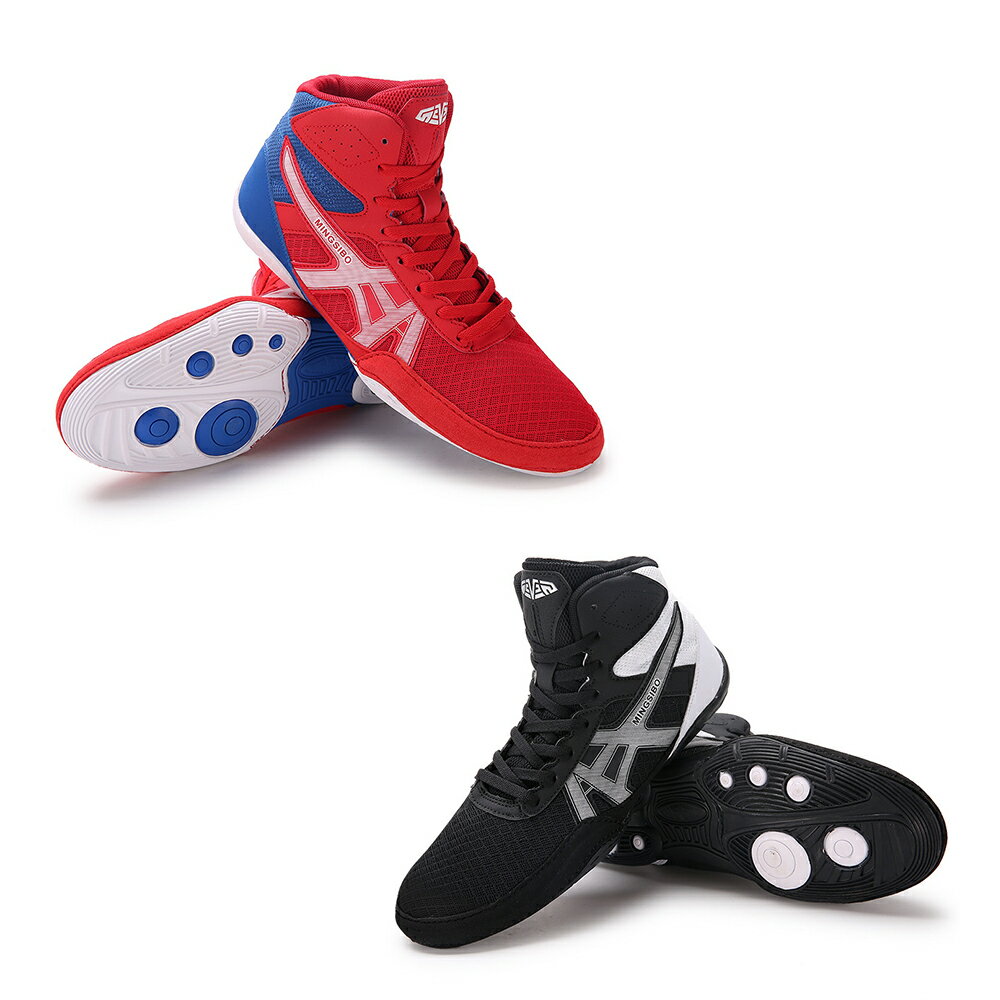 メンズボクシングシューズ 格闘技マスター トレーニングメッシュボクシングシューズ メンズユース 軽量ボクシングシューズ 大人用レスリングシューズボクシングブーツ...