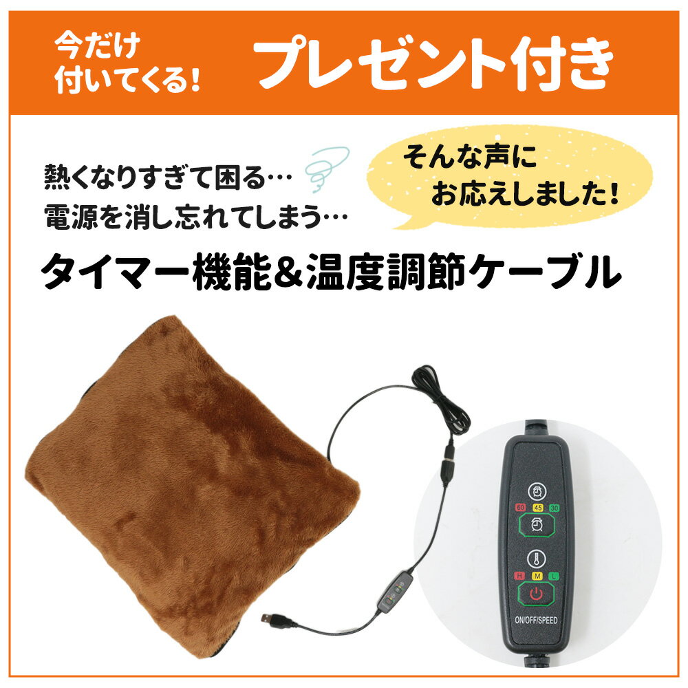 【プレゼント付き】3way USBクッション USB式 USB給電 ハンドウォーマー あったか グッズ あったかクッション 指先 座布団 お昼寝 枕 お尻 手 お腹 膝上 背もたれクッション 冷え性 起毛 起毛生地 ぽかぽか 内部ヒーター 洗濯可能 自宅 屋外 オフィス