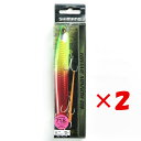 【 まとめ買い ×2個セット 】 「 シマノ SHIMANO ルアー 熱砂 ヒラメミノー 150mm XF-115S チャートファイヤー 006 」 【 楽天 ...
