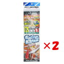 【 まとめ買い ×2個セット 】 「 プロマリン PRO MARINE ちょこっと投げ仕掛 二本針 5号-9 ASC027 2セット 」 【 楽天 月間MVP ...