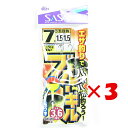 【 まとめ買い ×3個セット 】 「 ささめ針 SASAME W-618 ブルーギル3.6m 07号 」 【 送料無料 】 【 楽天 月間MVP & 月間優良シ...