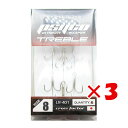 【 まとめ買い ×3個セット 】 「 フック クロスファクター CROSS FACTOR サイコトレブル 8サイズ 6個パック 」 【 楽天 月間MVP & 月...