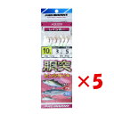 1000円ポッキリ 送料無料 【 まとめ買い ×5個セット 】 「 プロマリン PRO MARINE 胴突ピンクサビキ 10号 レインボー ASE009 」 【...