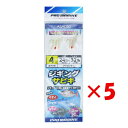 【 まとめ買い ×5個セット 】 「 プロマリン PRO MARINE ジギングサビキ レインボー ケイムラ 4号 ASA030 」 【 楽天ランキング1位 】【 月間MVP 月間優良ショップ 】 仕掛 仕掛け サビキ釣り 釣り用品